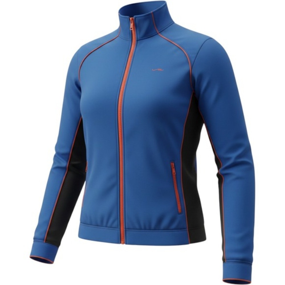 Lauren Active Ralph Lauren Track Jacket Blue Orange Black Full Zip Womens‎ XL